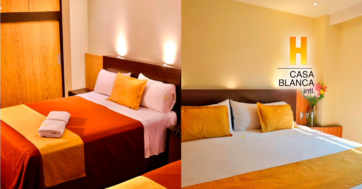 Beneficios de nuestras habitaciones Ejecutiva y Doble